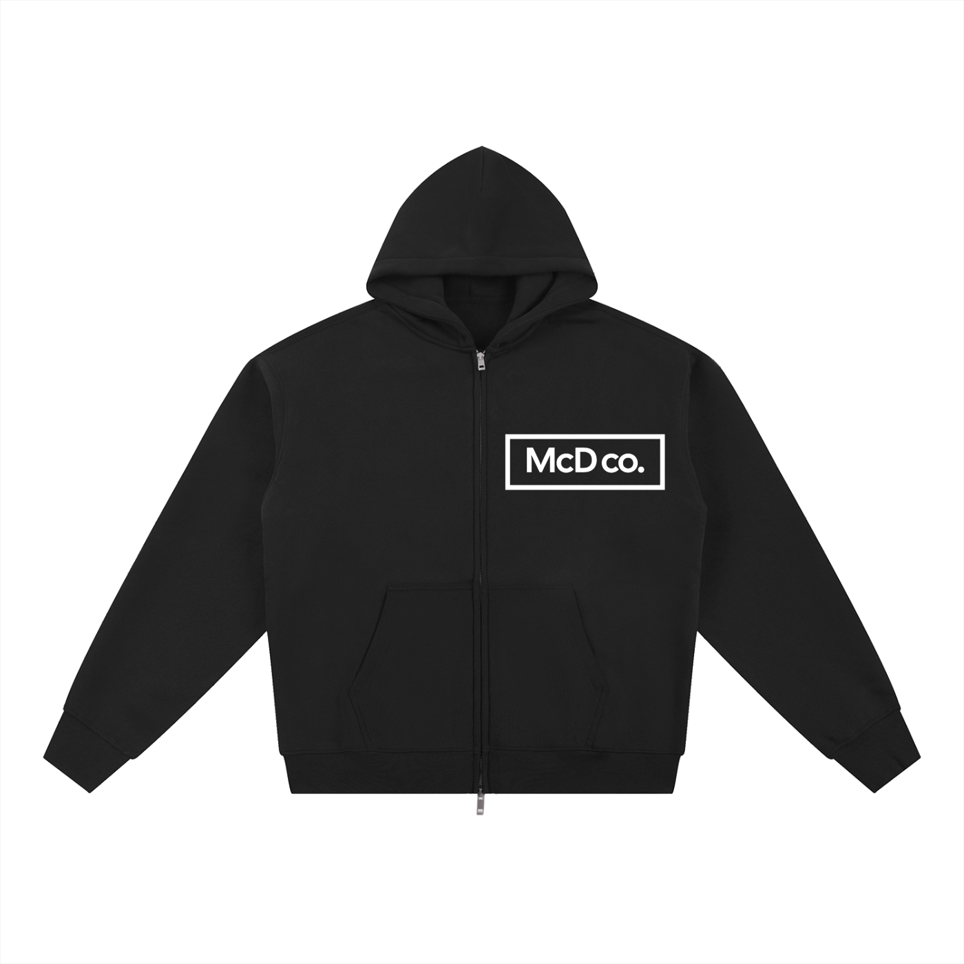 McClane Defense Co  Fleece Zip-Through Hoodie