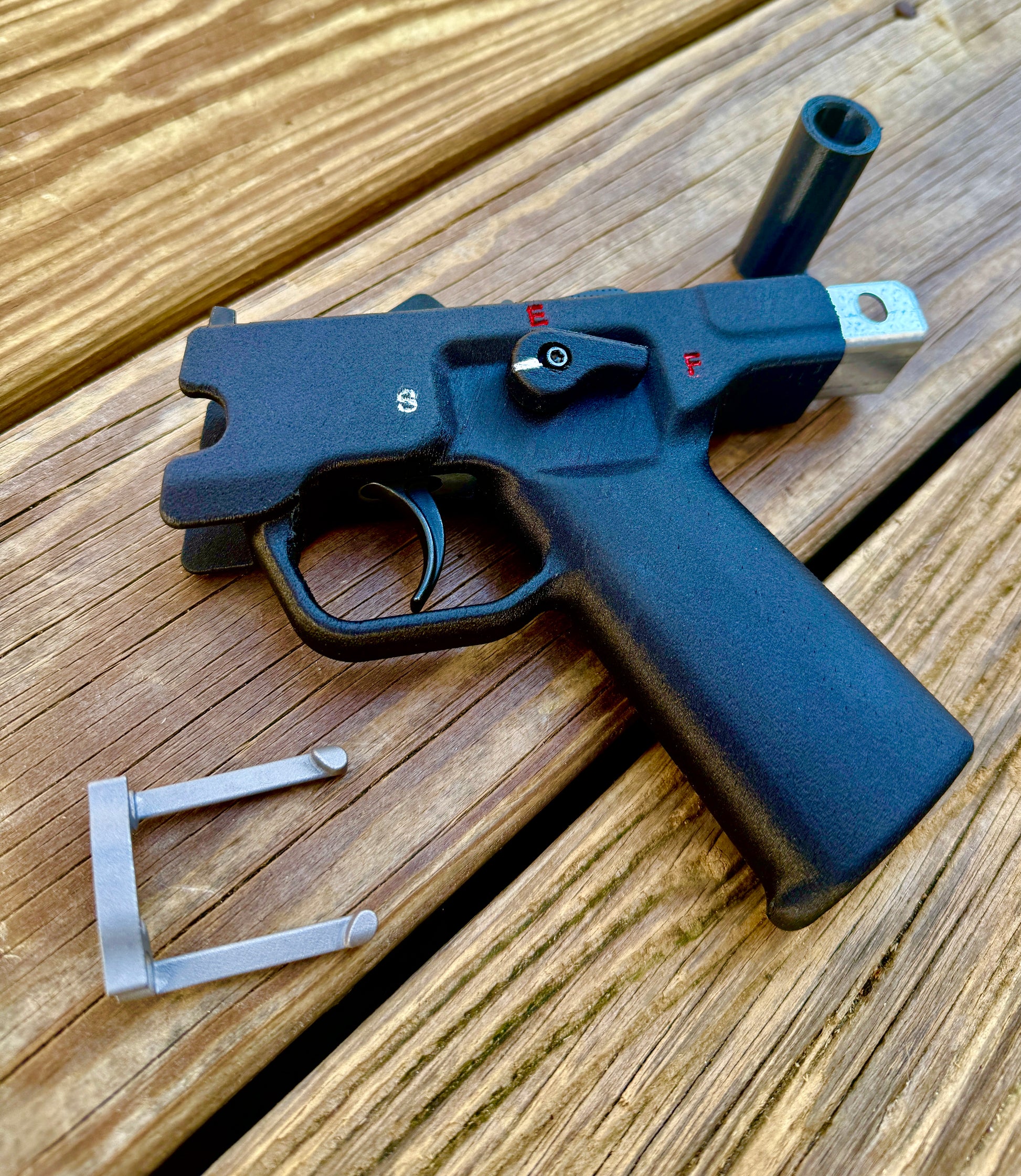 Selector Cut-McClane Defense MP5 Trigger Housing and Super Safety Package With ARC Fire Switch