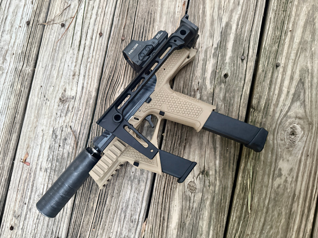 McClane Defense Sentinel  PDW Grip Module for Ruger RXM