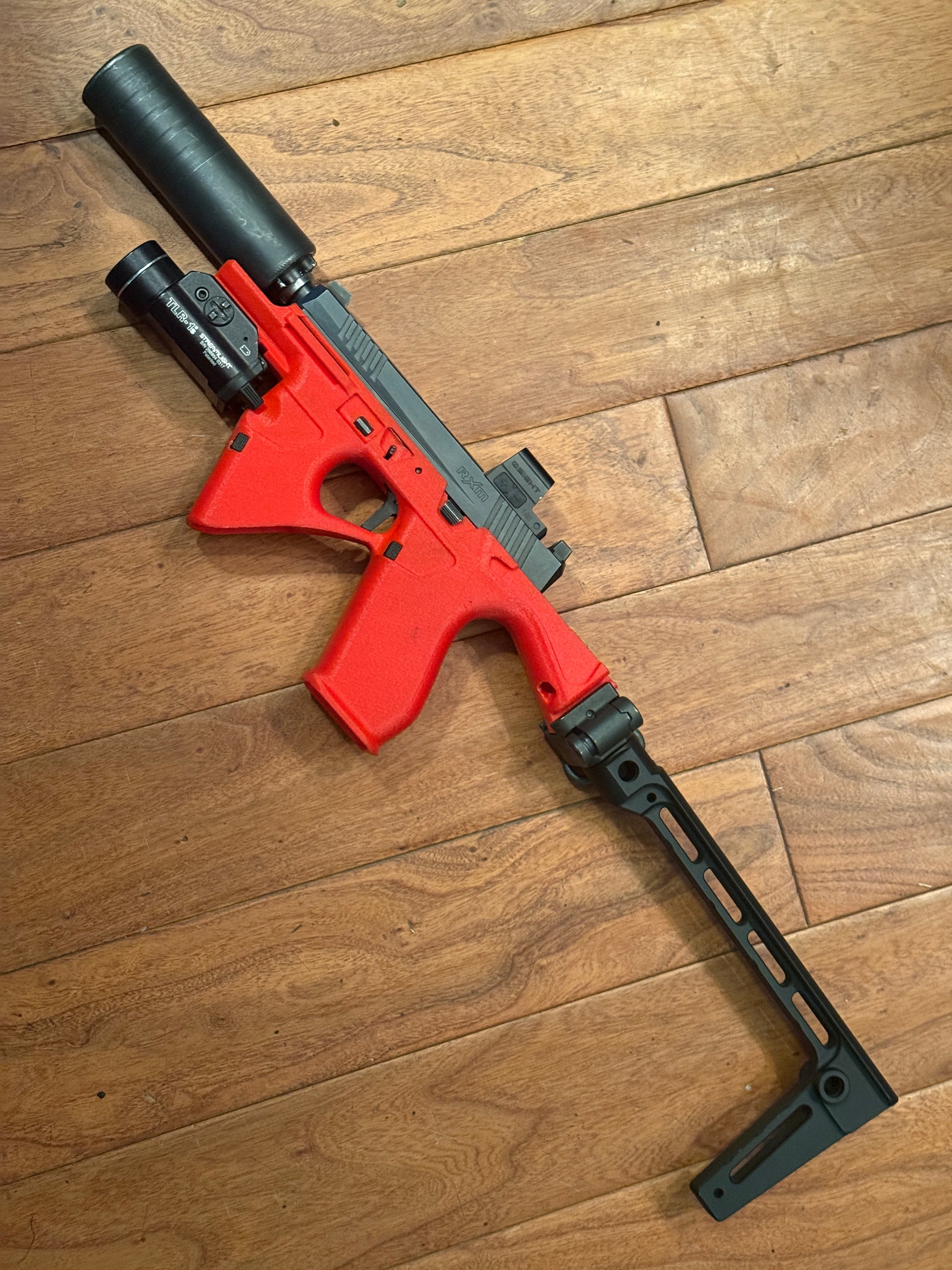 McClane Defense Co Sentinel LITE PDW Grip Module for Ruger RXM