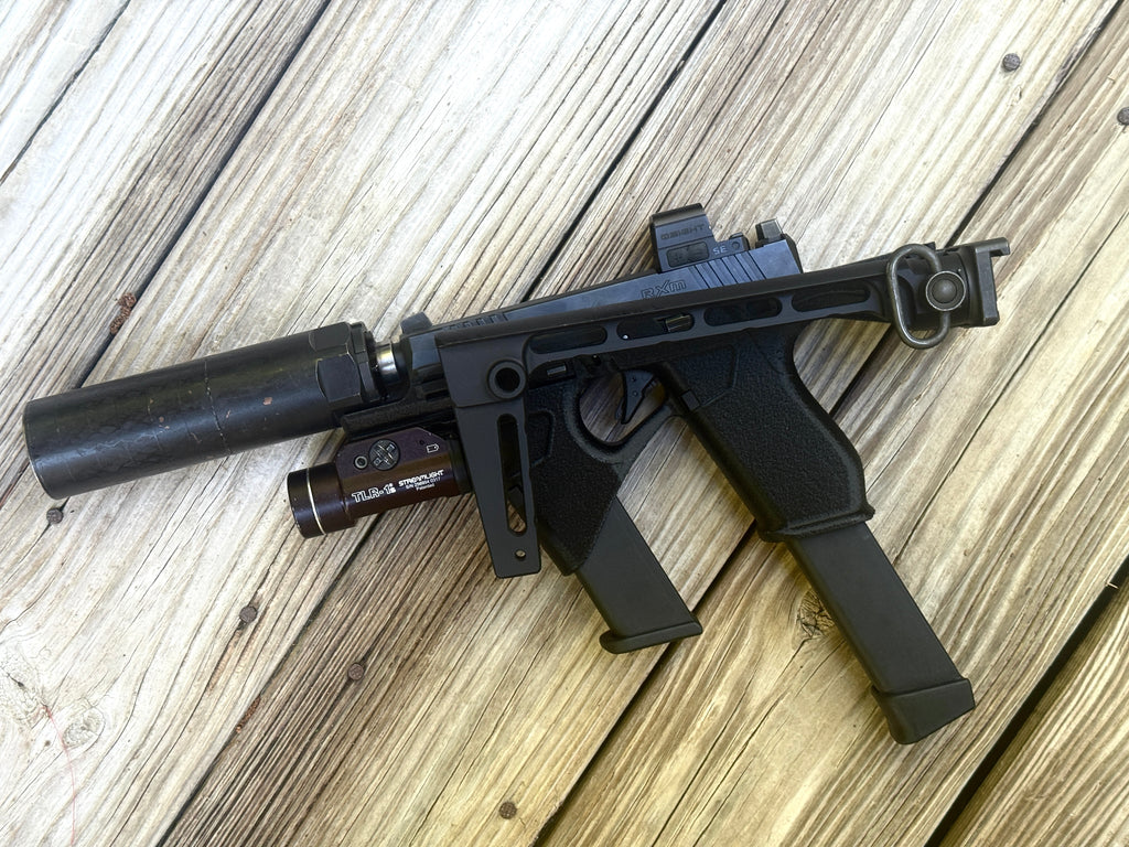 McClane Defense Co Sentinel LITE PDW Grip Module for Ruger RXM